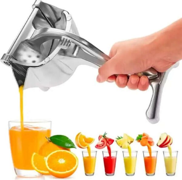 Manual Juice Squeezer Aluminum Alloy Hand Pressure Juicer