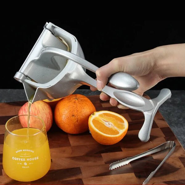 Manual Juice Squeezer Aluminum Alloy Hand Pressure Juicer (1)