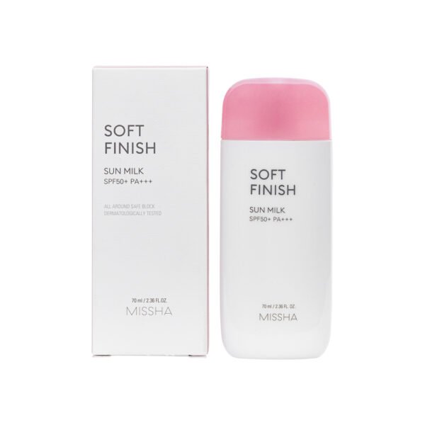 Missha All Around Safe Block Soft Finish Sun Milk (1)