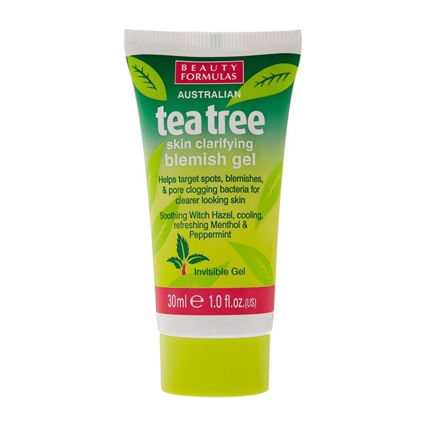 beauty formulas spot remover tea tree blemish gel 600