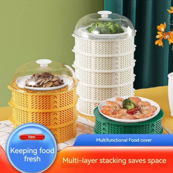 Multipurpose Storage Tray Reusable 5 Layer