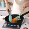 12pcs Silicone Kitchen Utensil Set with Holder (7)