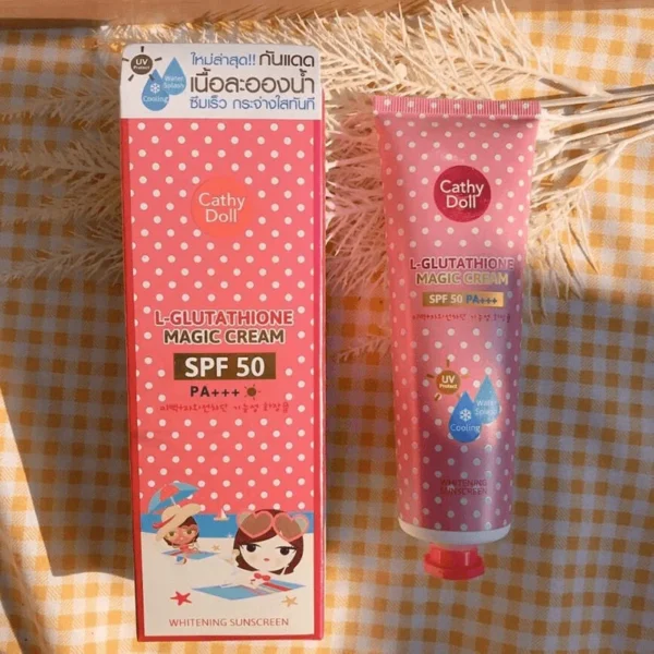 Cathy Doll L-Glutathione Whitening Sunscreen SPF 50 (2)