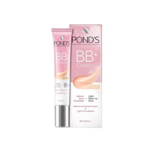 Ponds BB+ Cream Instant Spot Coverage + Light Make-up Glow Ivory