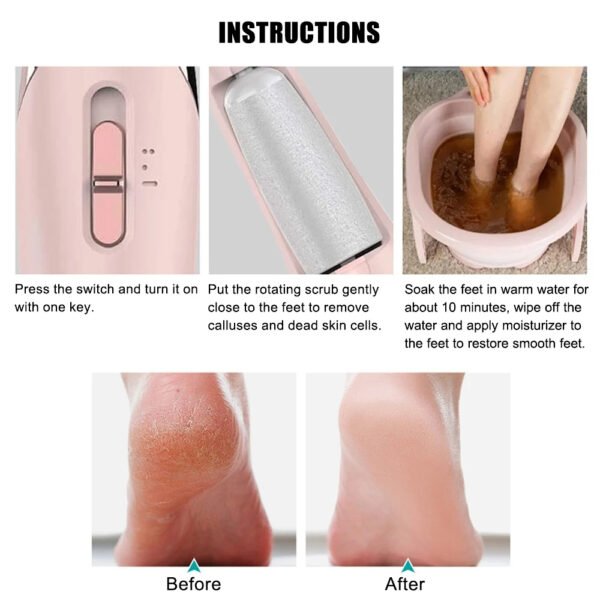 Electric Foot Pedicure Foot File Grinder (6)